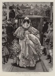 De eerste salon van het seizoen